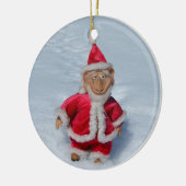 A Right Jolly Old Elf Keramik Ornament (Links)