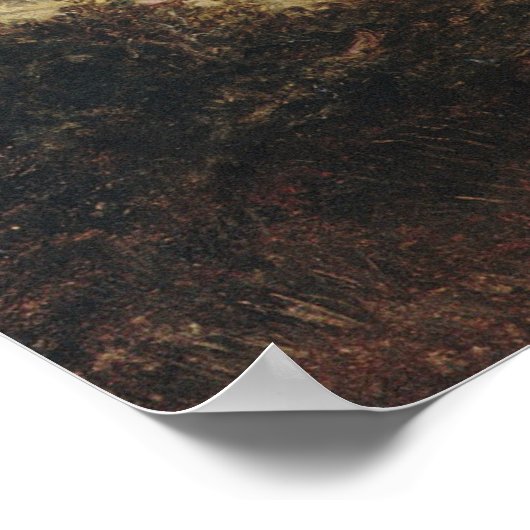 A River Glimpse (CA. 1843-50) Poster (Ecke)