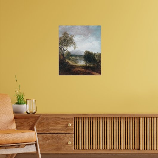 A River Glimpse (CA. 1843-50) Poster (Wohnzimmer 2)