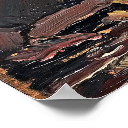 A River, schöne Kunst von Tom Thomson, Poster (Ecke)