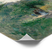 A Road in Louvecienne von Auguste Renoir, Fine Art Poster (Ecke)