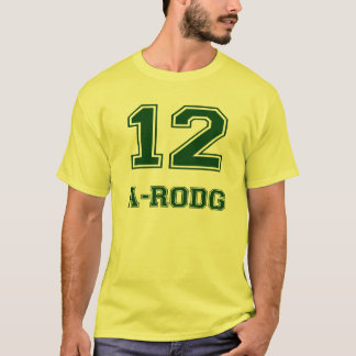A-Rodg #12 - Gelb T-Shirt