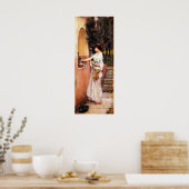 A Roman Offering by John William Waterhouse Poster (Küche)