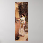 A Roman Offering von John William Waterhouse Poster (Vorne)