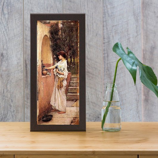 A Roman Offering von John William Waterhouse Poster