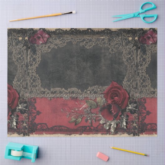 A Romance and Gothic Series Design #4 Seidenpapier (Basteln)