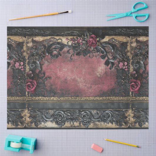 A Romance and Gothic Series Design #8 Seidenpapier (Basteln)