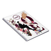 A romantic personalized Valentine’s Day Notizblock (Rechte Seite)