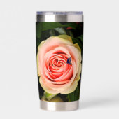 A rose and a butterfly thermobecher (Rückseite)