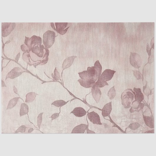 A Rose and Lace Series Design #12 Seidenpapier (Vorderseite)