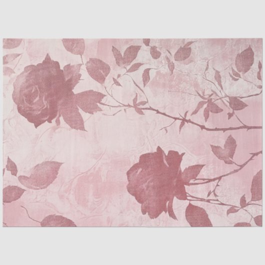 A Rose and Lace Series Design #6 Seidenpapier (Vorderseite)
