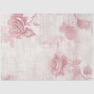 A Rose and Lace Series Design #7 Seidenpapier