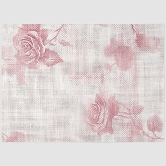 A Rose and Lace Series Design #7 Seidenpapier (Vorderseite)