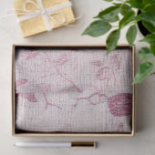 A Rose and Lace Series Design #9 Seidenpapier (Geschenk)