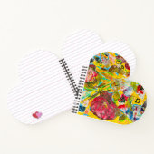 A Rose By Any Other Name heart-shaped notebook Notizblock (Innenseite)