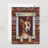 A Rosie Welcome Postkarte (Vorne/Hinten)