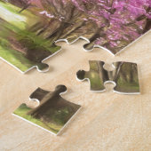 a row of cherry blossom trees puzzle (Seite)