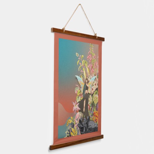 A Royal Fairy Lookout 26"x36" Wandteppich Mit Holzrahmen (Gewinkelt)
