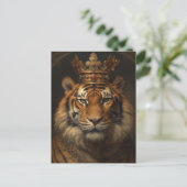 A Royal Tiger Postkarte (Stehend Vorderseite)