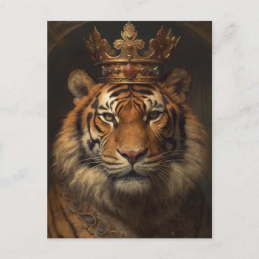A Royal Tiger Postkarte (Vorderseite)