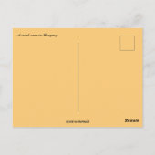 A Rural Scene in Hungary at Dawn Postkarte (Rückseite)