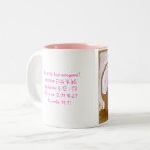 A.S.K. - Löwe u. Lamm Zweifarbige Tasse (Vorderseite Links)