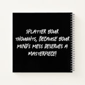 A safe space for mental explosions. notizblock (Rückseite)