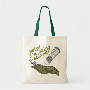 A Salted Slug Pun Tragetasche