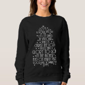 A Savior is Born Luke 2-11 Christmas Tree Shirts (Vorderseite)