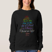 A Savior is Born Luke 2-11 Christmas Tree Shirts (Vorderseite)