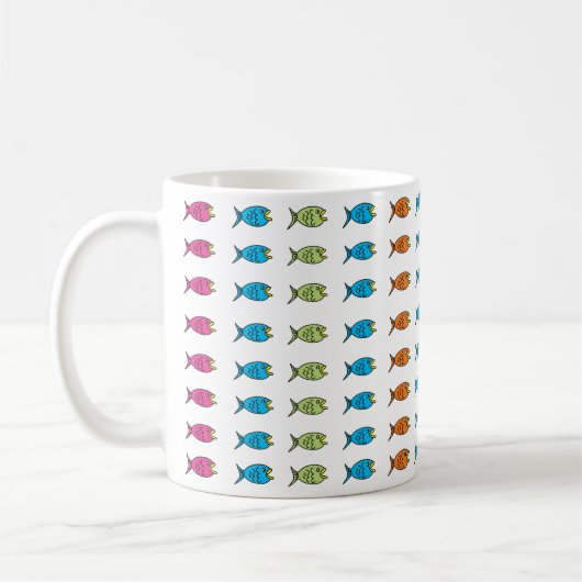 A School of Fish Mug Kaffeetasse (Links)