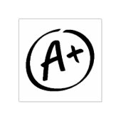 A+ Schüler-Lehrer-Stempel Gummistempel (Prägung)