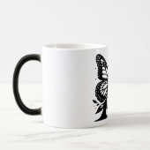 A Schwarzbutterfly Verwandlungstasse (Links)