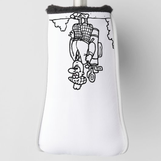 A Scottish Golfer Golf Headcover (Rotieren 90)