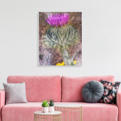 A Scottish Thistle Leinwanddruck (Insitu (Wohnzimmer))