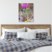 A Scottish Thistle Leinwanddruck (Insitu (Schlafzimmer))