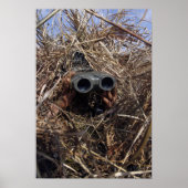 A scout observer practices observation techniqu poster (Vorne)