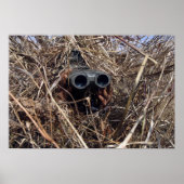 A scout observer practices observation techniqu poster (Vorne)