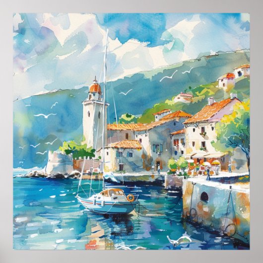 A Sea Port Poster (Vorne)