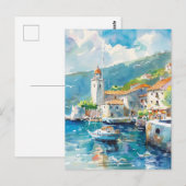 A Sea Port Postkarte (Vorne/Hinten)