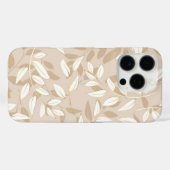 A seamless pattern featuring stylized leaves Case-Mate iPhone hülle (Rückseite (Horizontal))