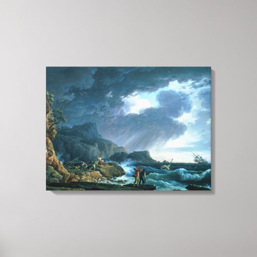 A Seastorm, 1752 Leinwanddruck (Vorderseite)