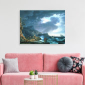 A Seastorm, 1752 Leinwanddruck (Insitu (Wohnzimmer))