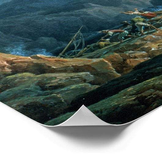 A Seastorm, 1752 Poster (Ecke)