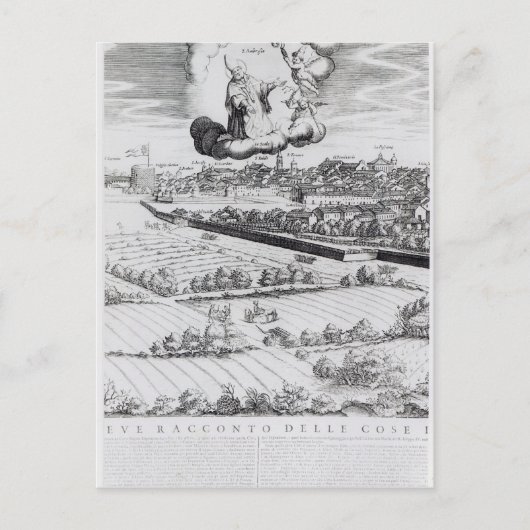 A Section of a Map of Mailand, 1640 Postkarte (Vorderseite)