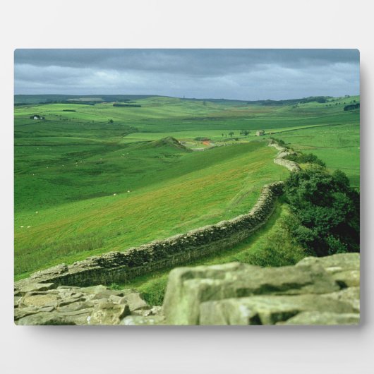 A Sektion of Hadrian's Wall, 2nd Century AD Fotoplatte (Vorderseite)