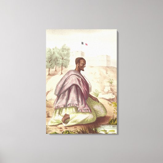 A Senegalese Marabout Leinwanddruck (Vorderseite)