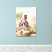 A Senegalese Marabout Leinwanddruck (Insitu (Holzboden))