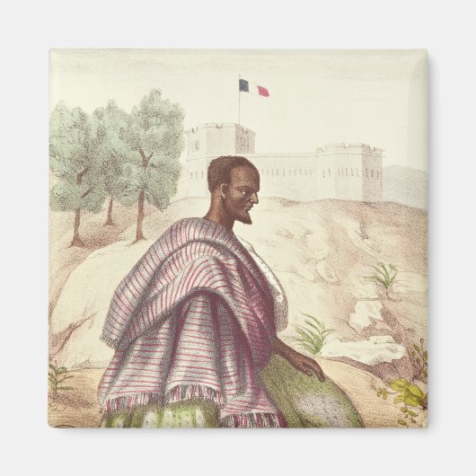 A Senegalese Marabout Magnet (Vorne)