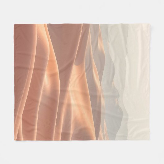 A Serene and Stunning Desert Landscape Featuring R Fleecedecke (Vorderseite (Horizontal))